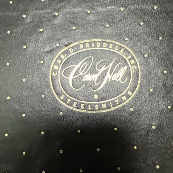 VTG Carvel-Hall 2pc Chrome Stainless Steel Meat Carving Knife& Fork Utensil Set - Picture 11 of 15